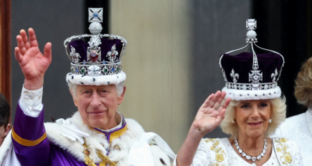 rei charles III e rainha Camilla